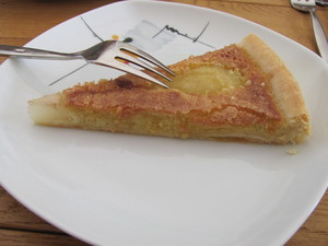 tarte poire creme amande